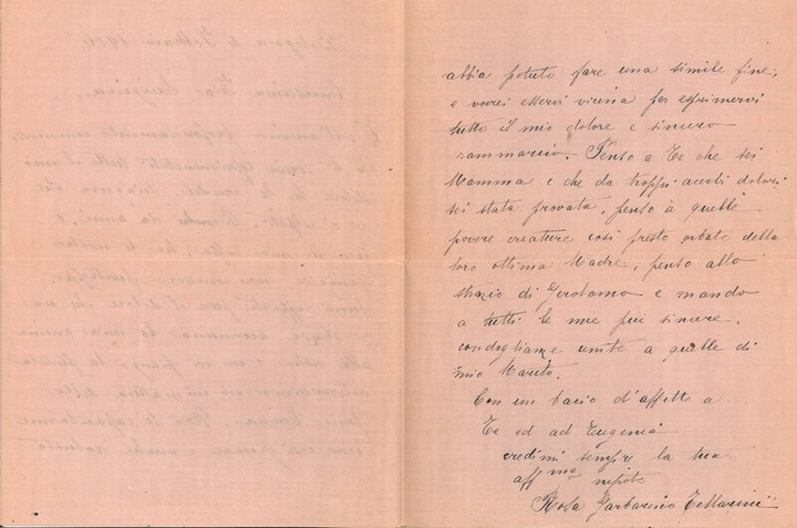 Condoglianze per la morte di Emma Ramorino, 04-02-1916 (2)